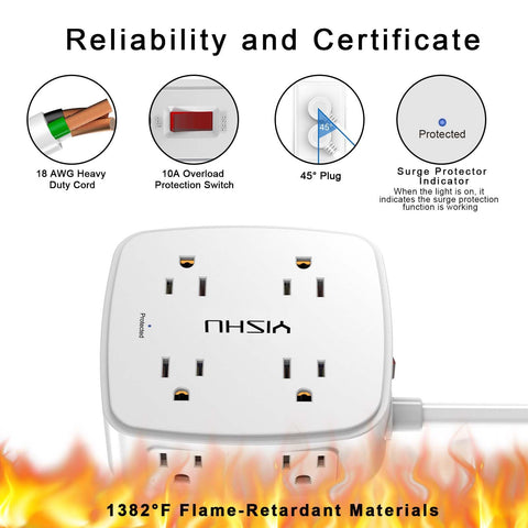 YISHU ideal for dorms, home offices, and busy workstations.