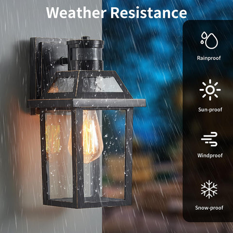 Yisuro weather-resistant aluminum frame with gold edge withstands outdoor use