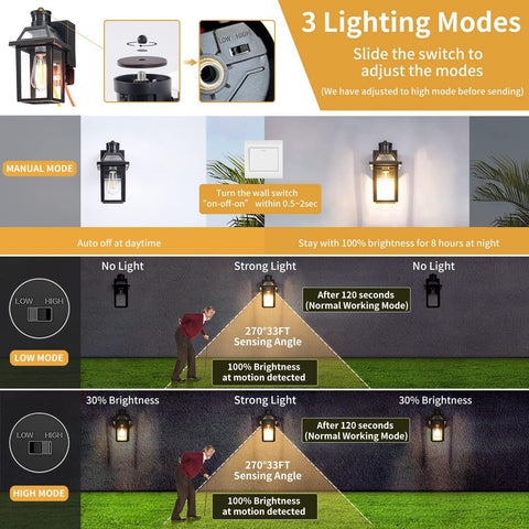 Yisuro weather-resistant exterior fixture withstands rain, snow, and wind