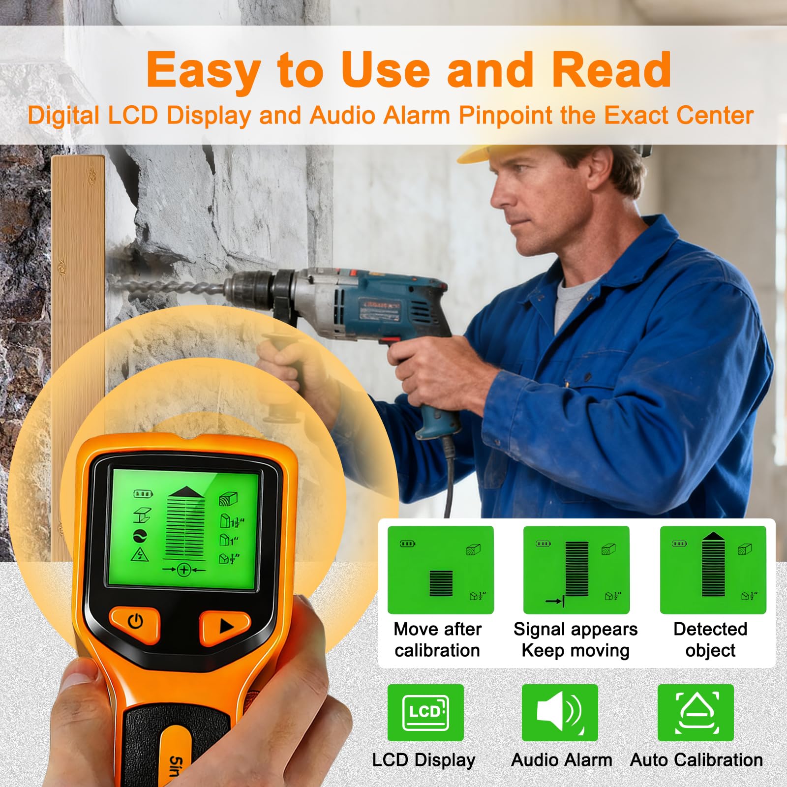 YITONSELEC calibration on flat walls ensures accurate readings