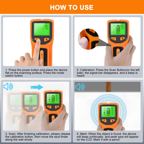 YITONSELEC edge and center detection aids safe wood and metal mounting