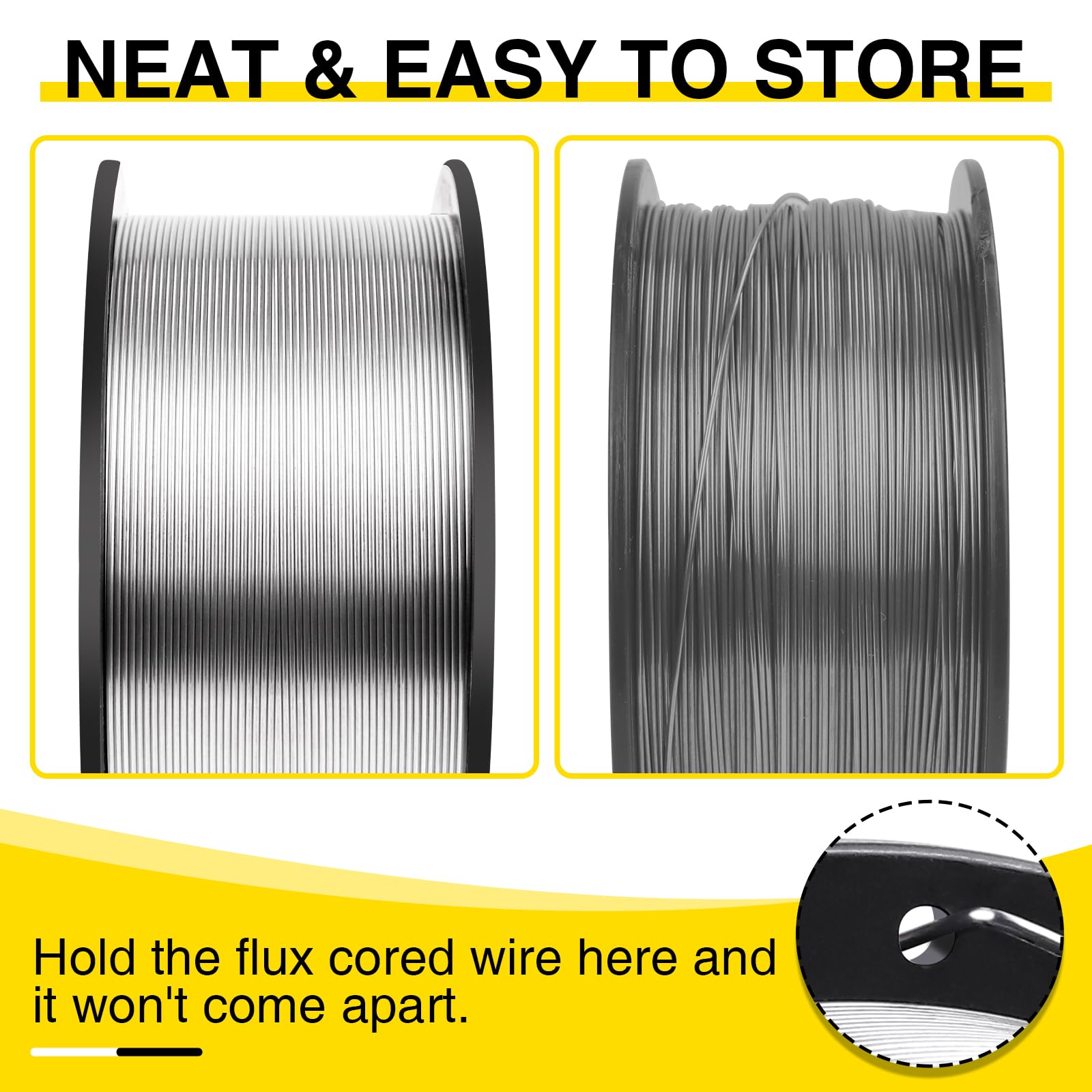 YixangDD welding wire compatible with many machines and steel types