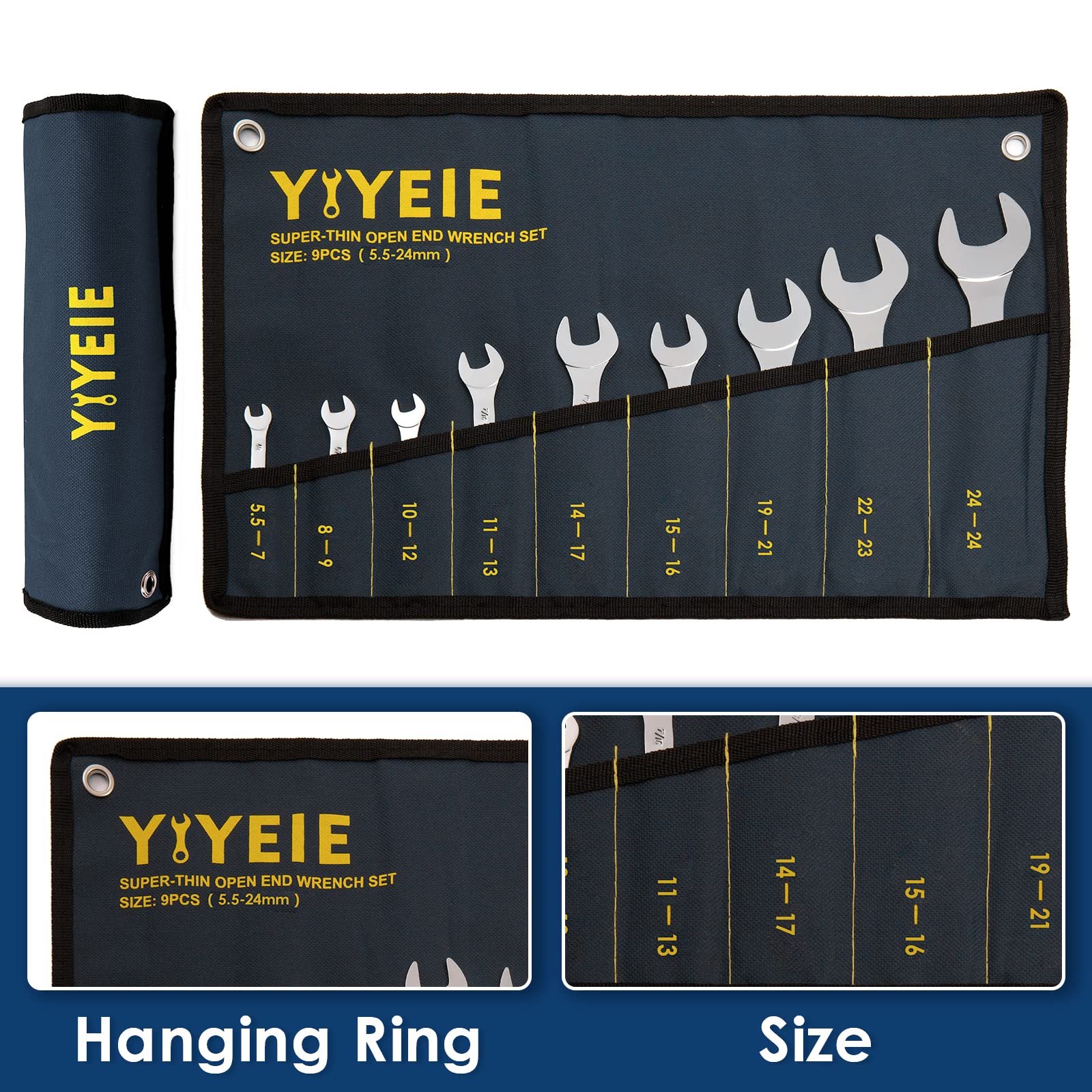 YIYEIE set suits bicycles, motorcycles, cars, and home maintenance.