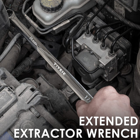 YIYEIE surface-stamped wrenches enable quick size identification