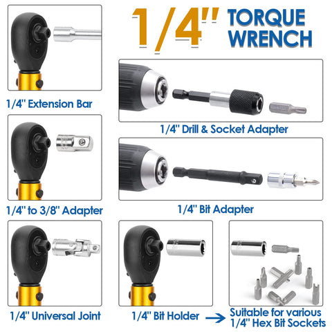 YIYEIE durable Cr-V steel and aerospace aluminum body resists wear and corrosion