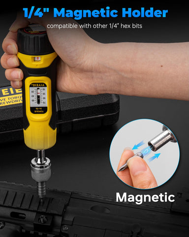 YIYEIE magnetic quick-release hex holder speeds bit changes.