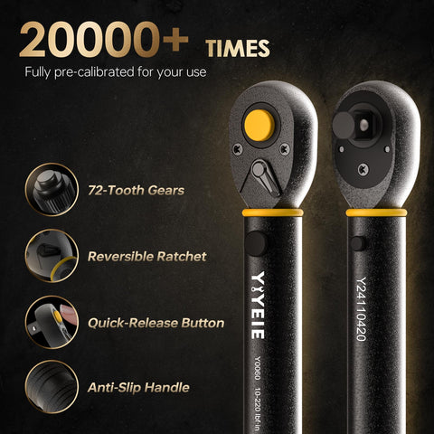 YIYEIE wrench shows locking ring in use for quick adjustments