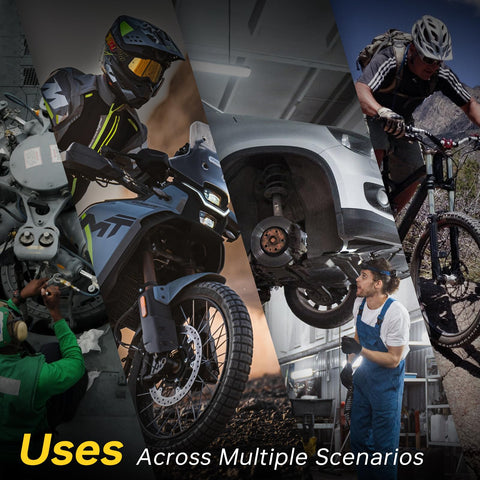 YIYEIE bike maintenance setup suitable for MTB and motorcycle projects