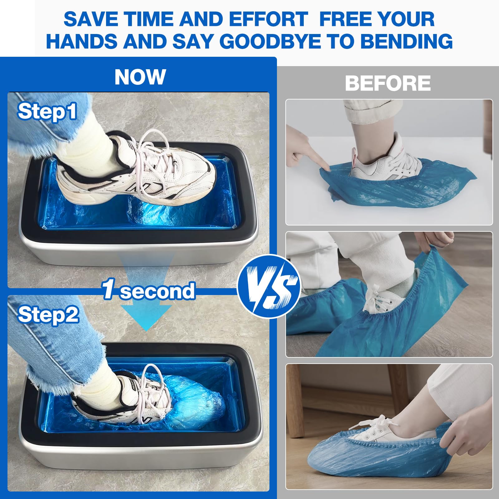 YJDayy 200 disposable shoe covers pack enables large gatherings