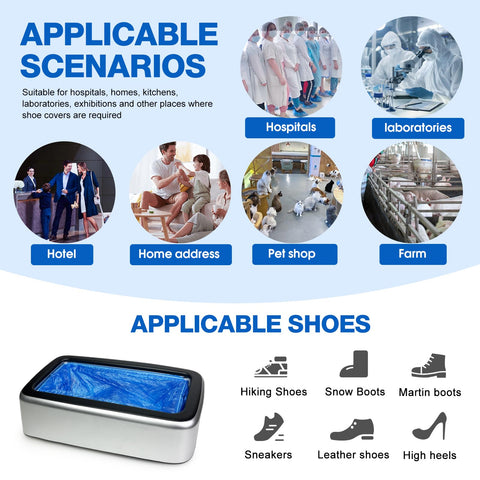 YJDayy shoe covers pack for events ensures ample supply