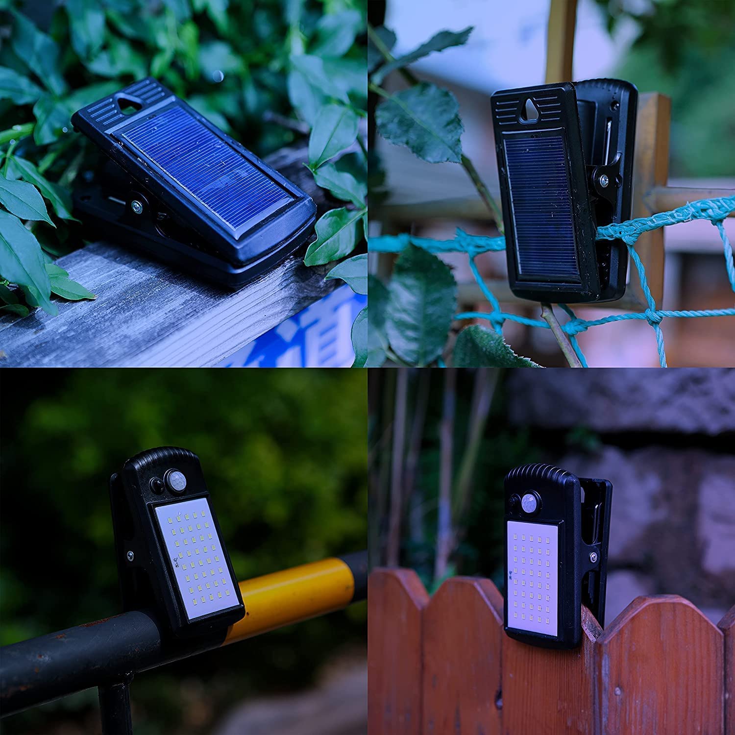 YJFWAL 40 LED solar light creates safe night-time ambiance outdoors.