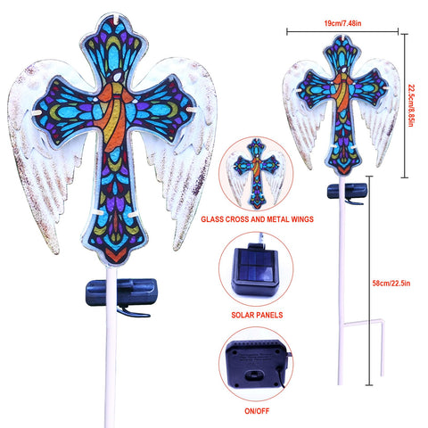 YJFWAL IP65 waterproof cross light withstands outdoors and rain