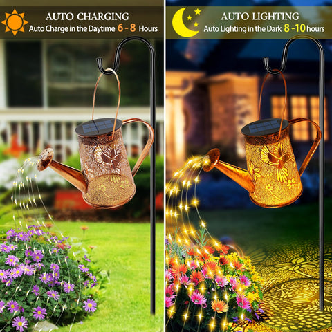 Indoor or outdoor placement supports versatile decorating ideas.