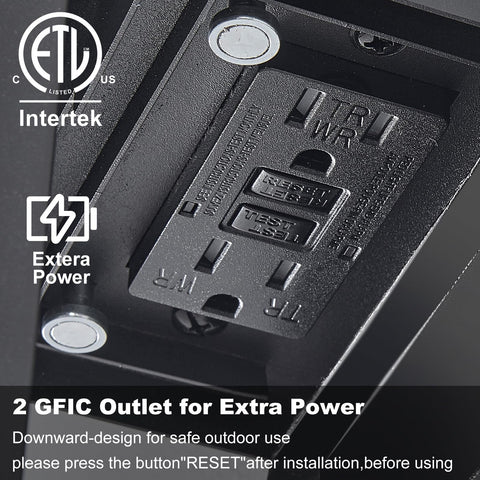 Remote control lets you adjust brightness and modes from indoors.