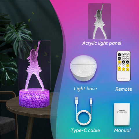 YJYKL bedroom decor lamp brings charm to any space