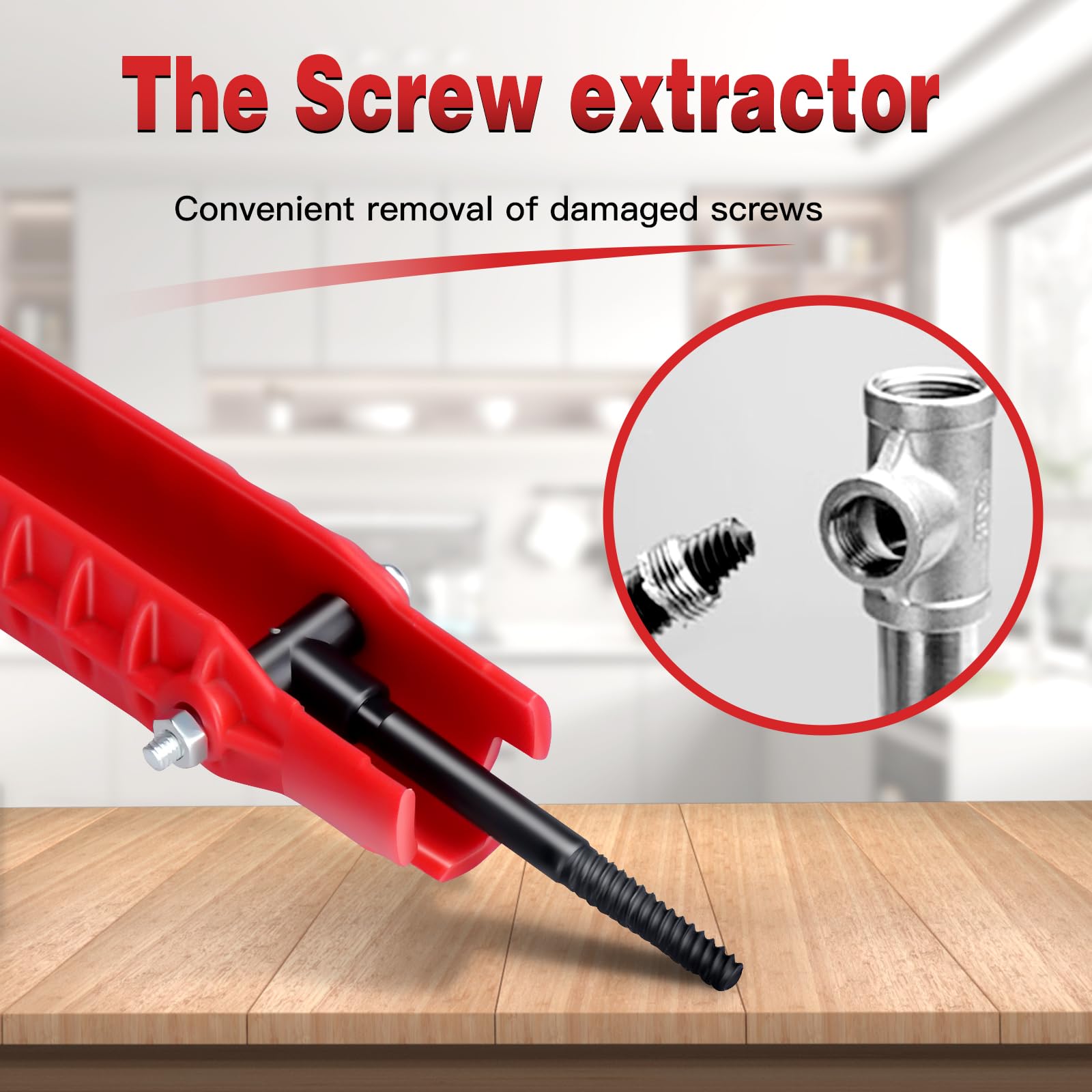 Ykwao nut remover with multiple angle compatibility for various fixtures