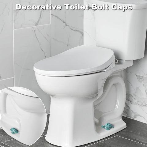 YLOVAN easy-install turtle bathroom decor saves setup time