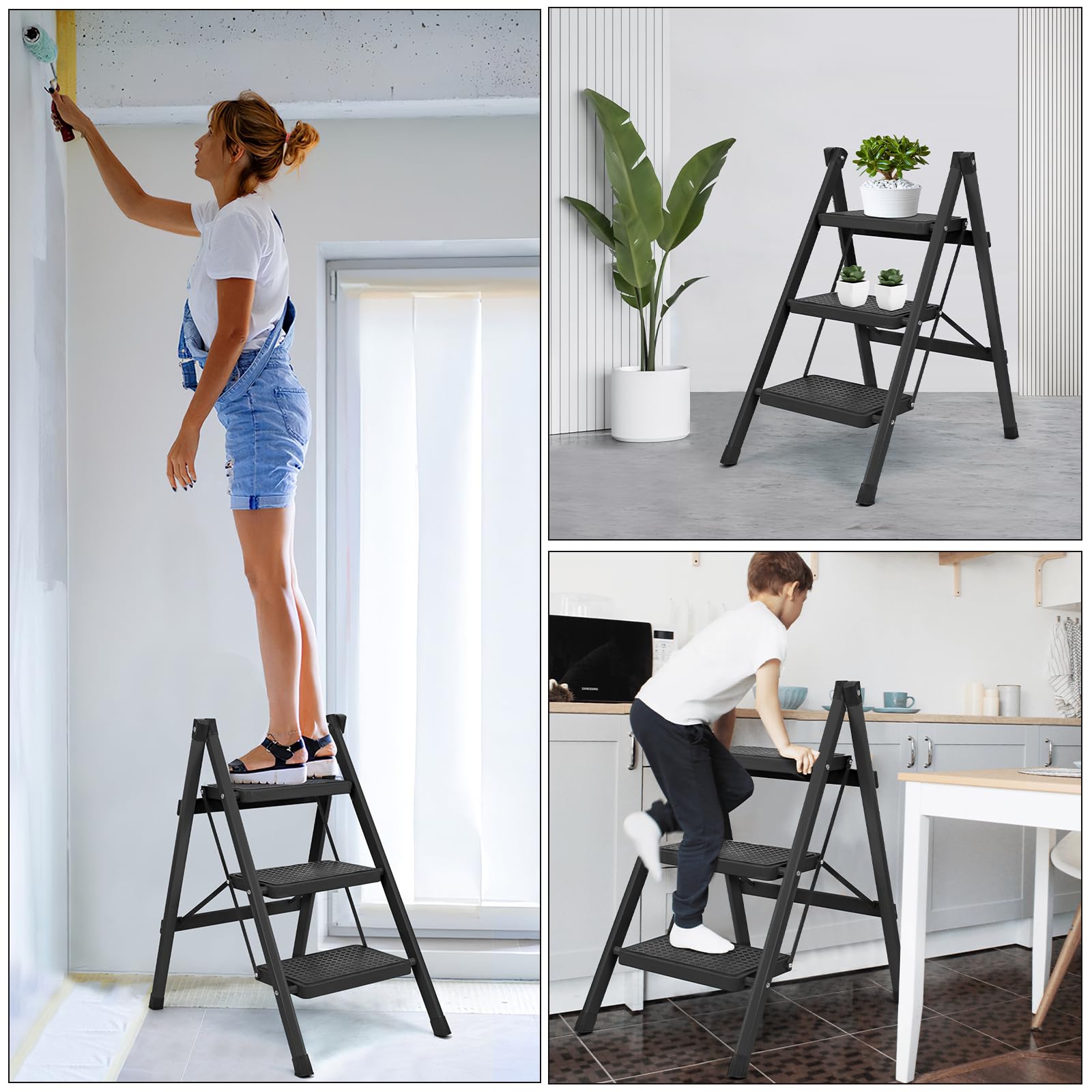 YLWSHRNT ready-to-use ladder with no assembly required