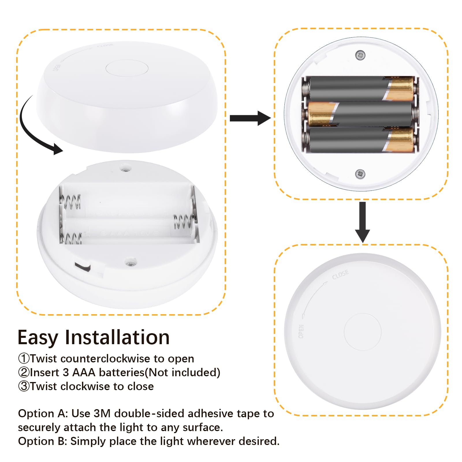 YLXS dimmable nightstand light offers warm white mode