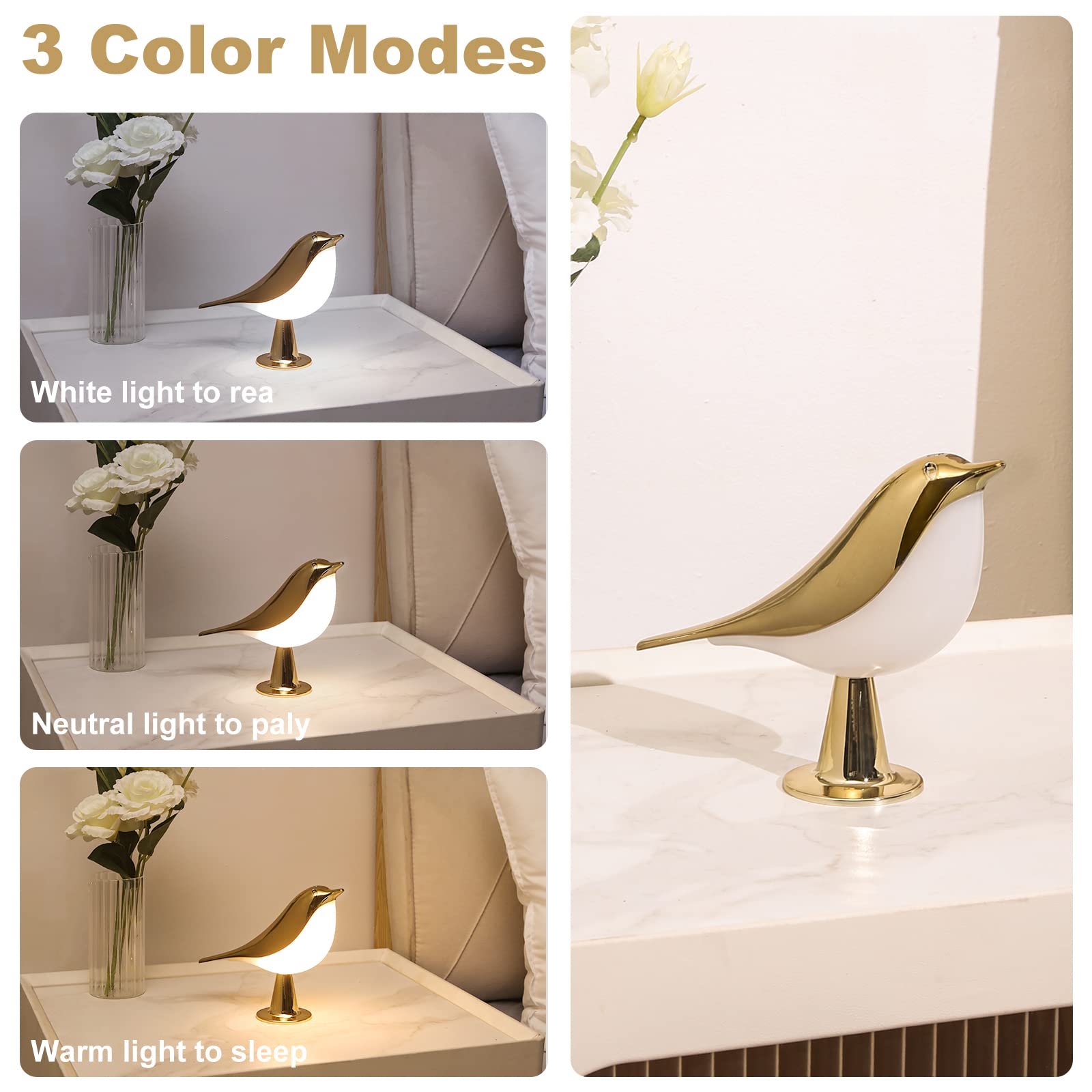 YM Dragon Bird Lamp top has an essential oil hole for optional fragrance.