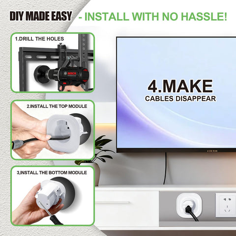 YMGN easy DIY install in about 30 minutes with included drill bit.