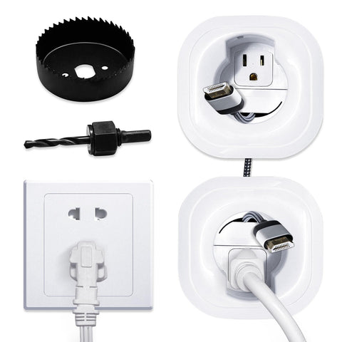 YMGN in-wall kit with hole-saw attachment for a clean, concealed installation.