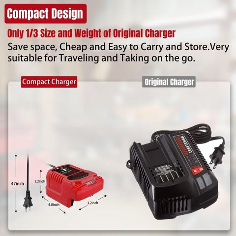 YMWLKJ Compact US plug charger ready for travel
