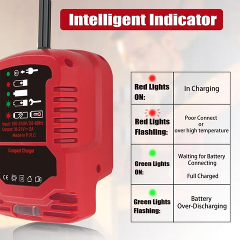 YMWLKJ Travel-friendly charger with compact size for on-site tasks