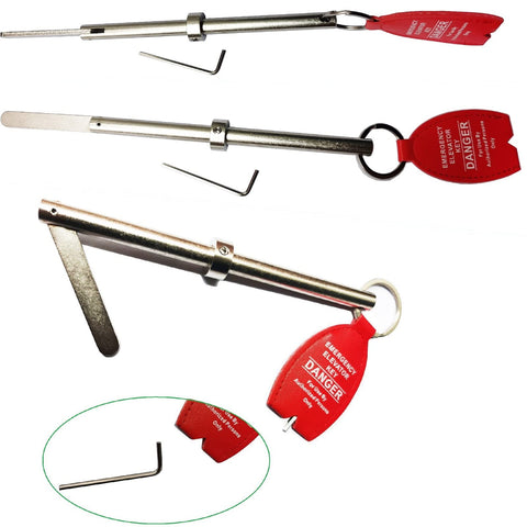 YnFag two-key set designed for authorized maintenance use.