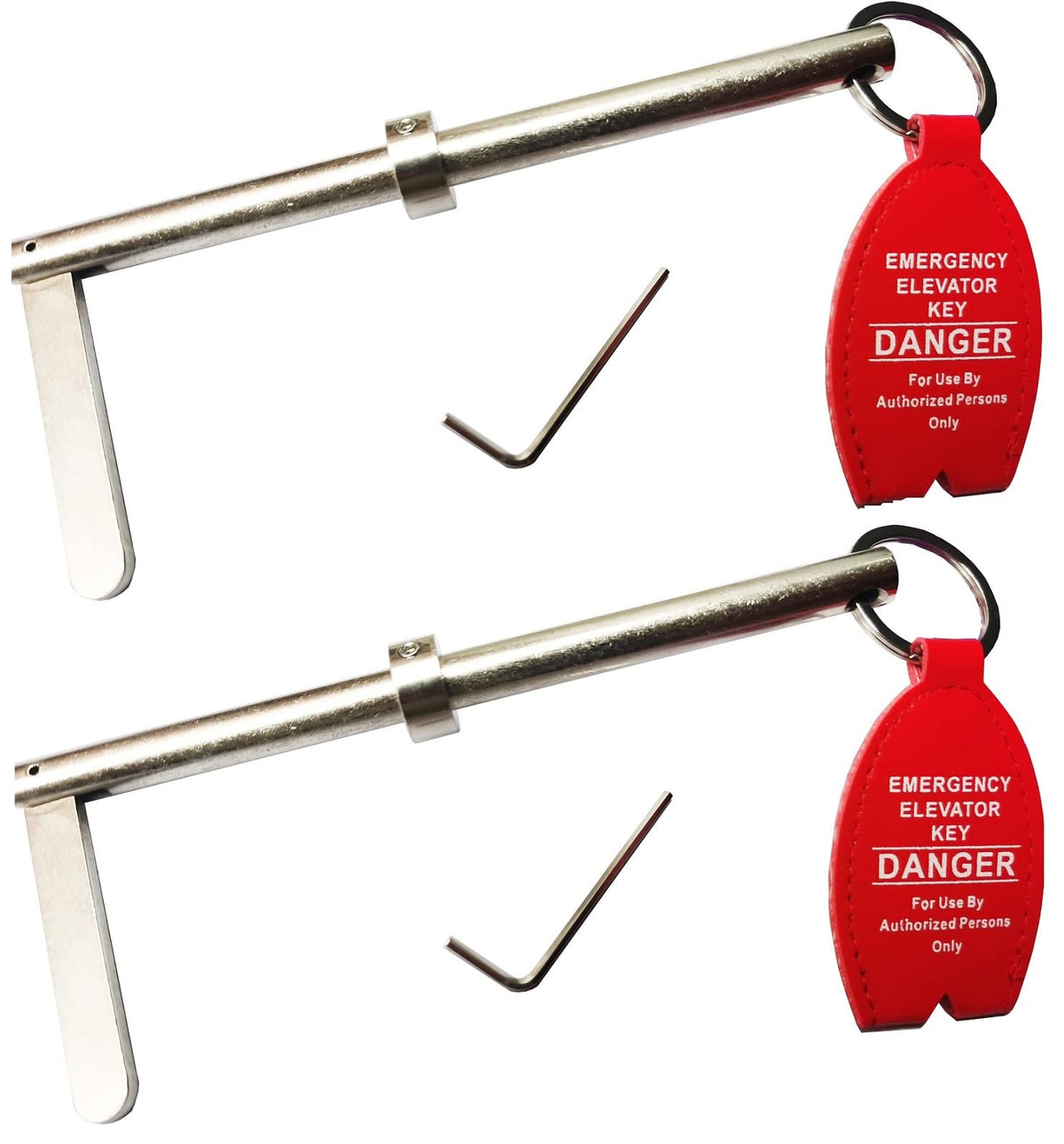 YnFag emergency elevator key two-pack for quick access during maintenance.