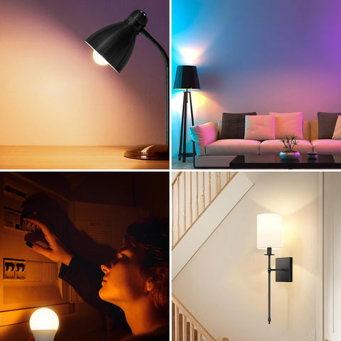 Yochoice dimmable brightness across 10 levels for precise mood lighting.