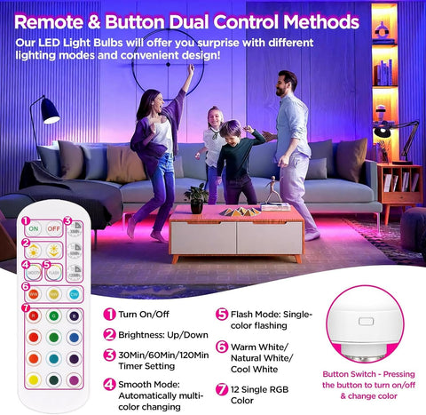 Yochoice puck light with 10 dimmable brightness levels