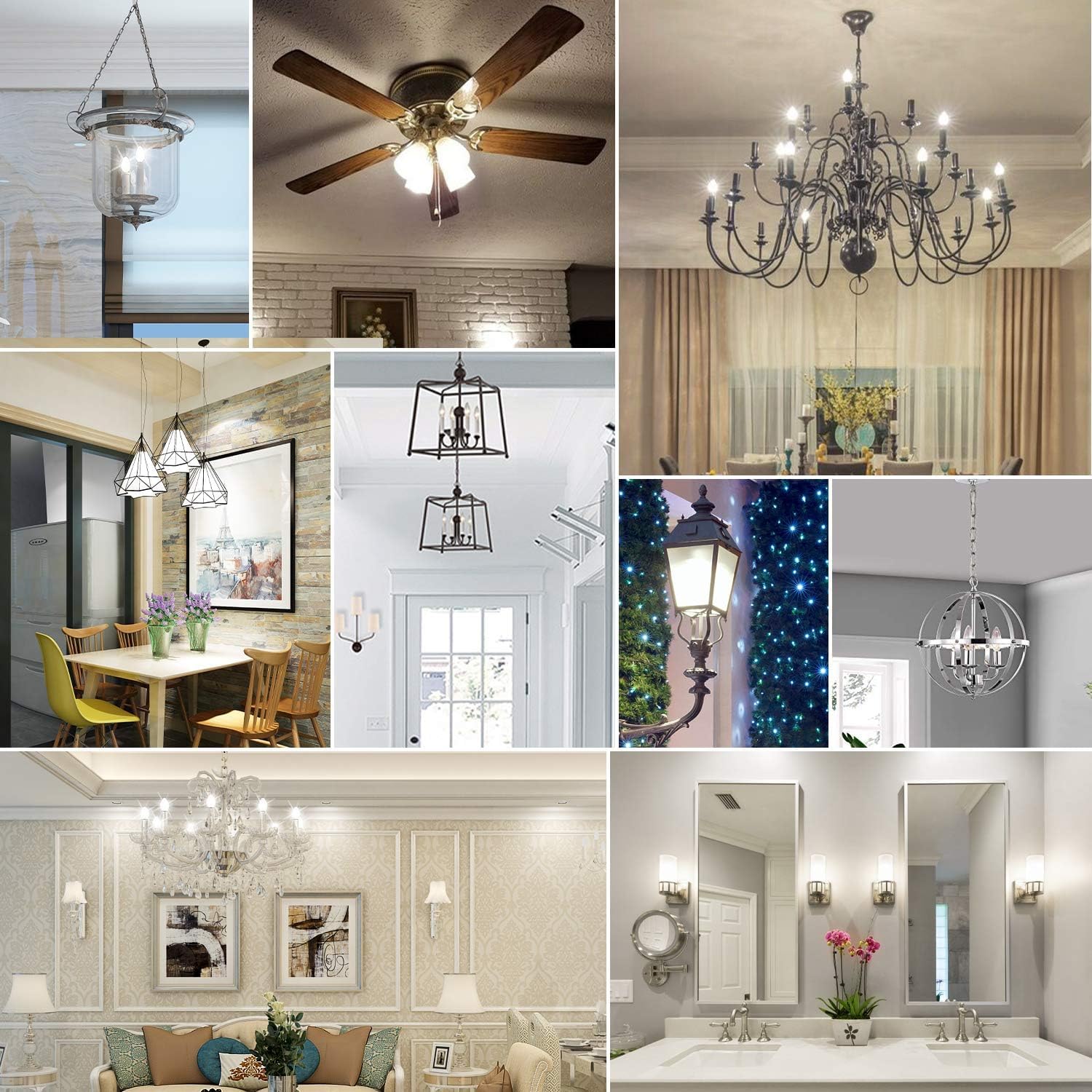 Yochoice energy-saving bulbs with long 25,000+ hour lifespan