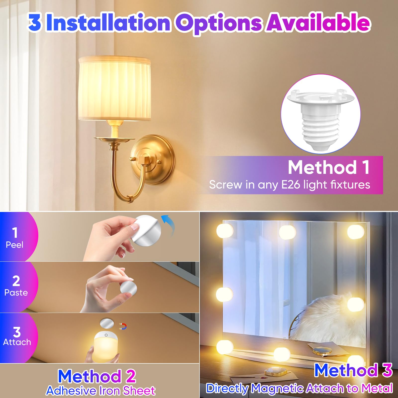 Yochoice bulb remote shows brightness and color speed controls