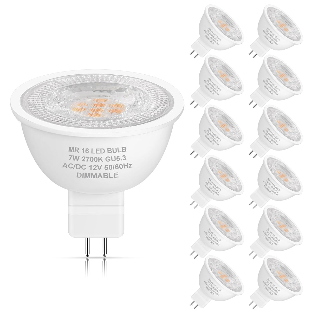 Yochoice MR16 LED bulb pack for energy-efficient halogen replacements in residential fixtures.