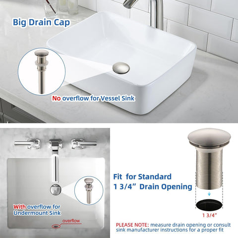 Yodel Faucet easy 5-minute installation with standard 1-3/4 inch openings