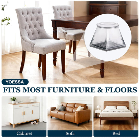 YOESSA easy-slip-on installation saves time and avoids residue
