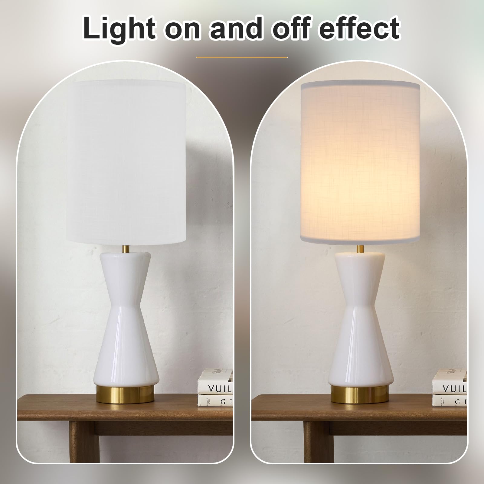 YoflowX durable drum lampshade with metal frame offers lasting stability.