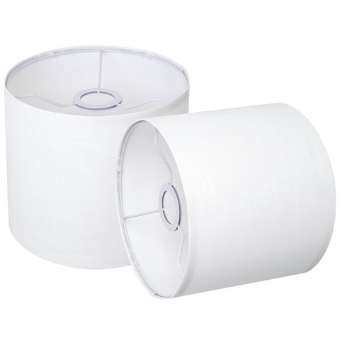 YoflowX small linen drum shades assembly-ready for versatile fixtures