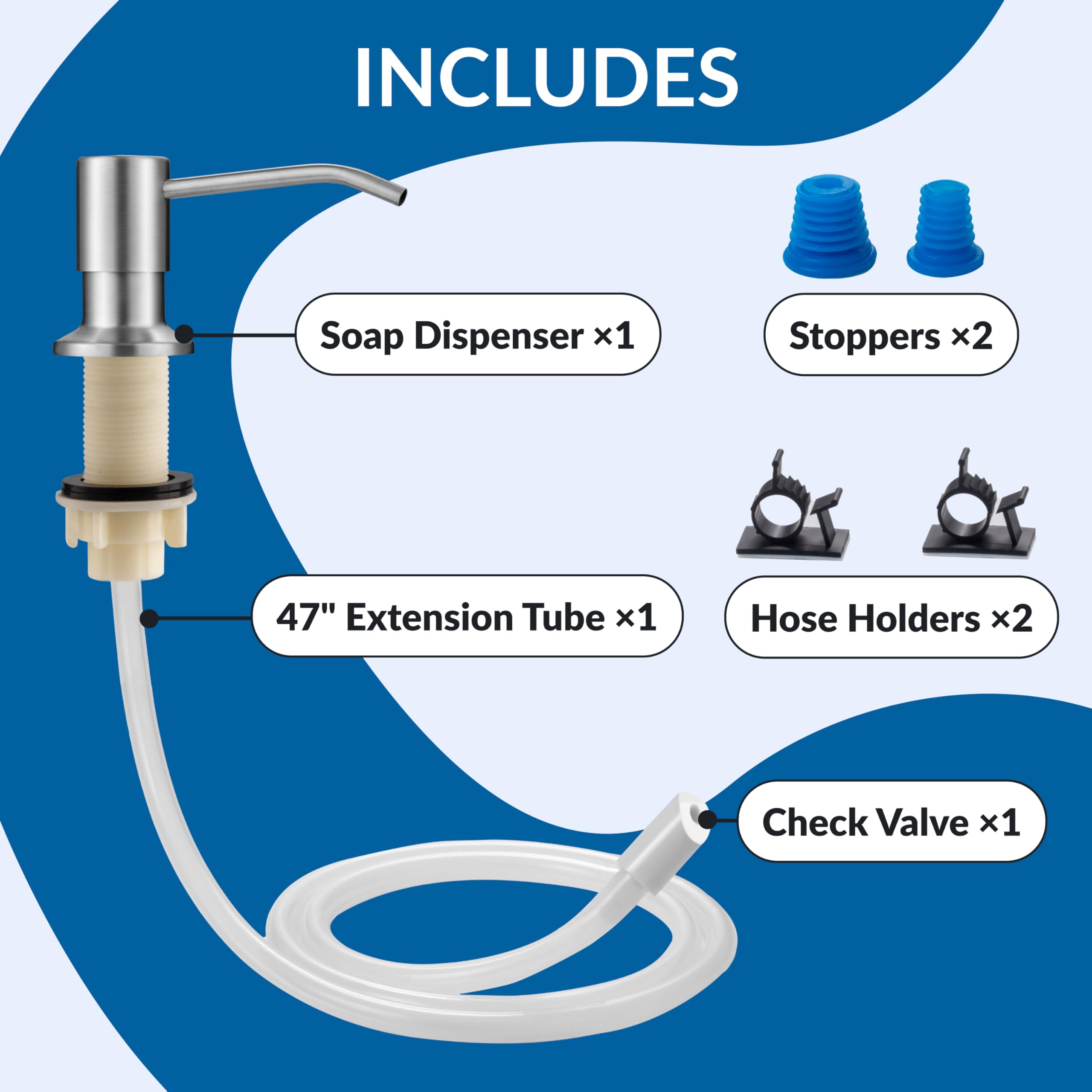 YOFOCOO easy-installation pump assembly, quick setup.
