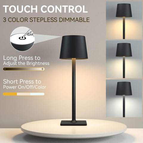 Yogaret portable outdoor dining lamp for patios and picnics
