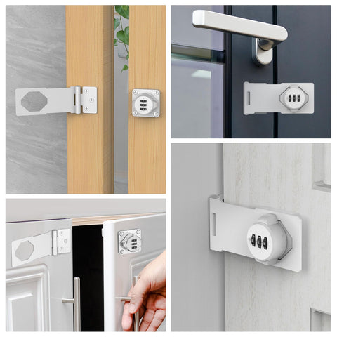 YogePote sturdy lock in cabinet setting secures valuables while preserving decor