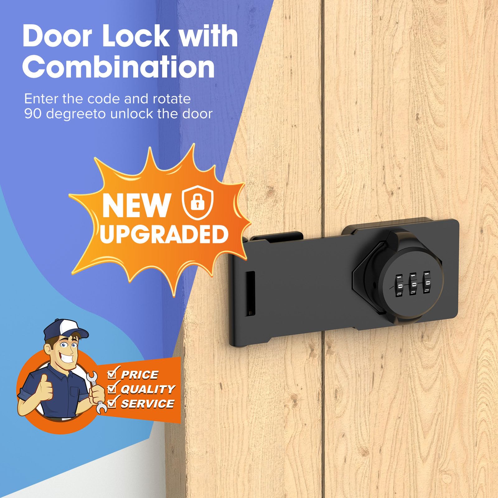 YogePote cabinet lock with keyless security offering quick access.