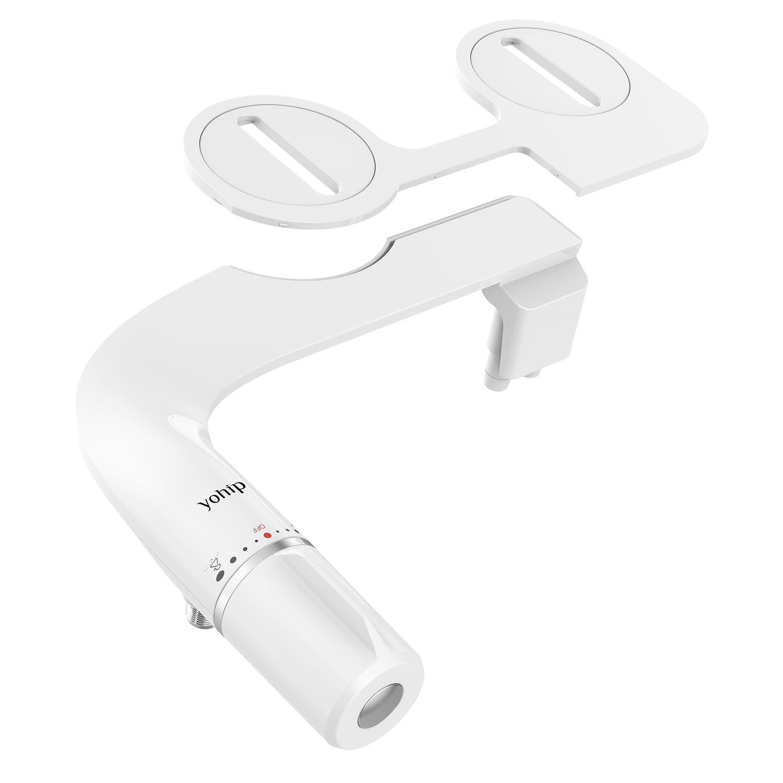 Yohip ultra-slim design saves space under the toilet