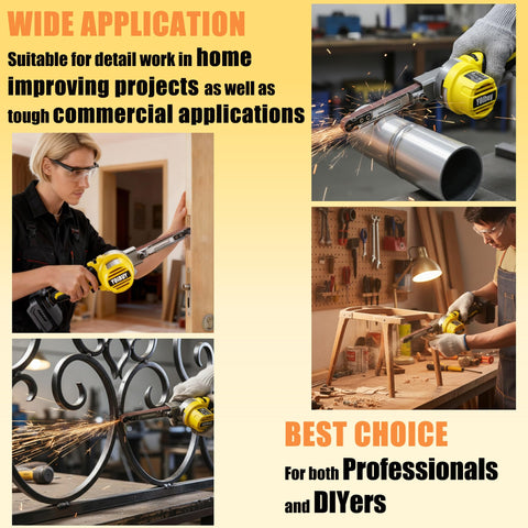 YOIbuy PRO dust port supports a cleaner workshop during projects.
