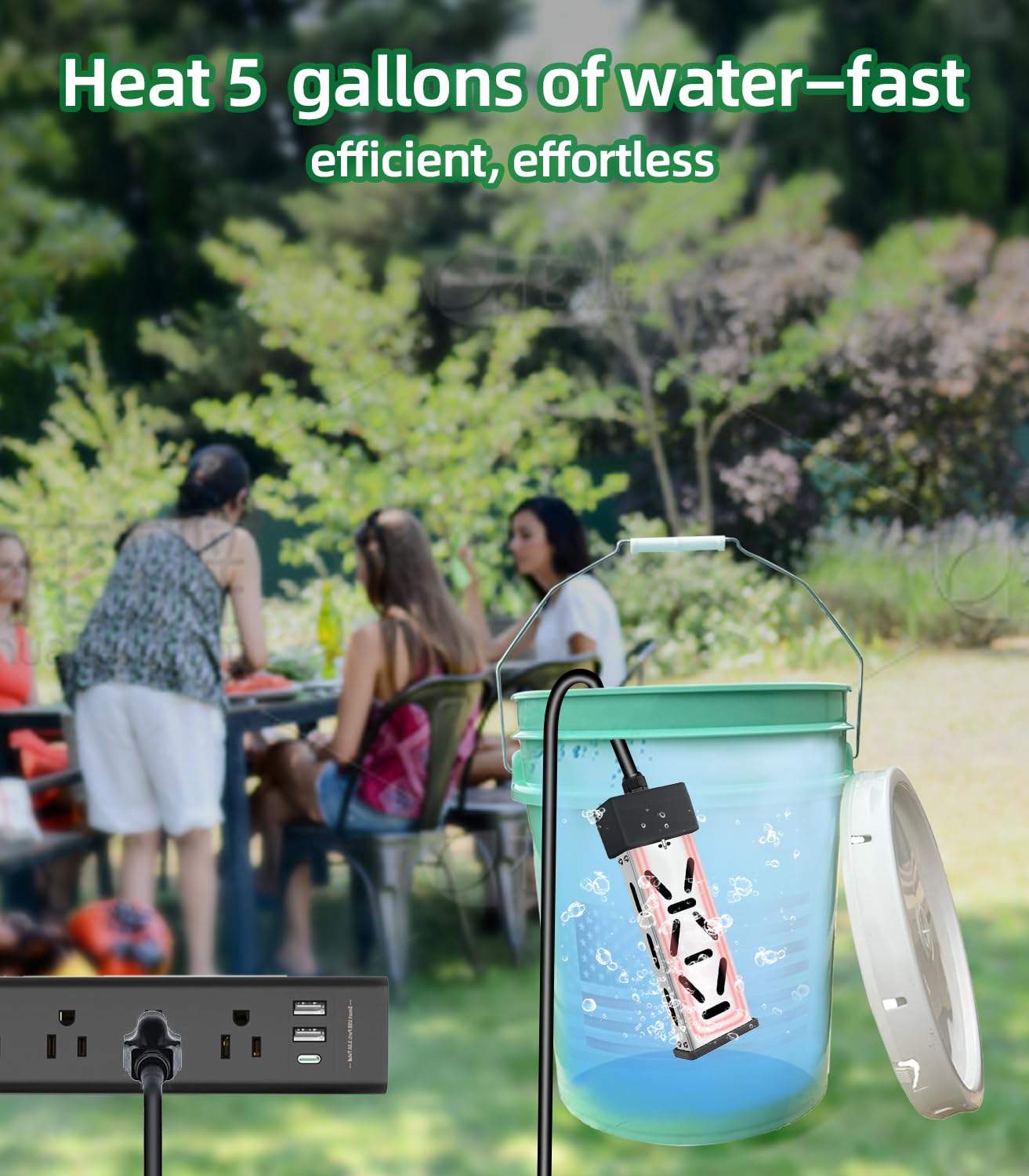 yoisie adjustable thermostat control for customizing heat levels in a tub