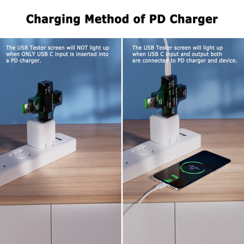 YOJOCK USB-C tester includes OTG adapter for versatile device compatibility.