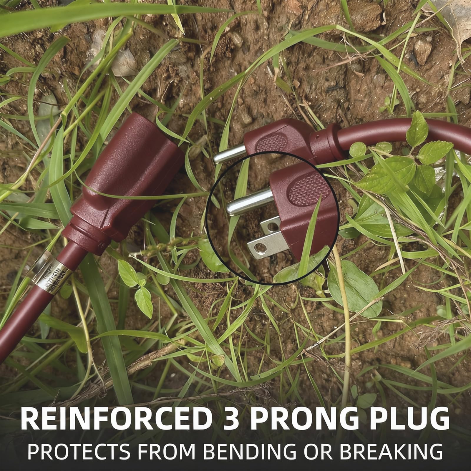 YoJoe extension cord rated from -40°F to 140°F for garage and workshop environments.