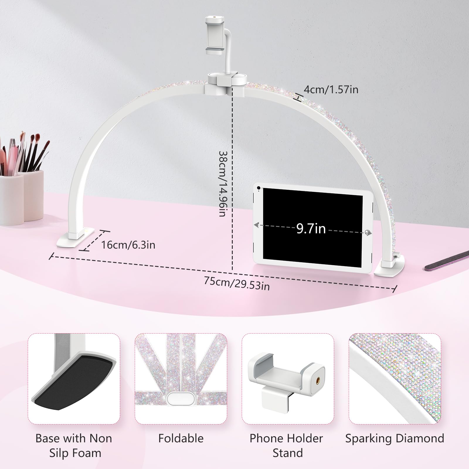 Yokilly 3-color modes from warm to cool to tailor ambiance and task lighting.