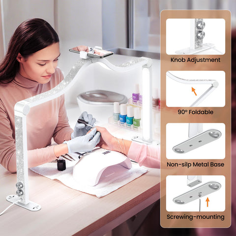 420 LEDs with CRI 95 ensure accurate color representation.